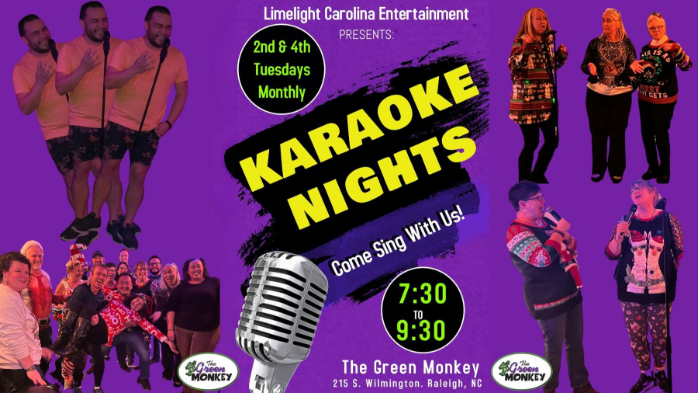 Karaoke Nights at The Green Monkey