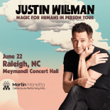 Justin Willman: Magic For Humans In Person Tour