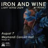 Iron & Wine – Light Verse Tour 2024 w/ Rosali