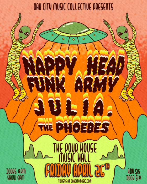 Nappy Head Funk Army X Julia. with The Phoebes