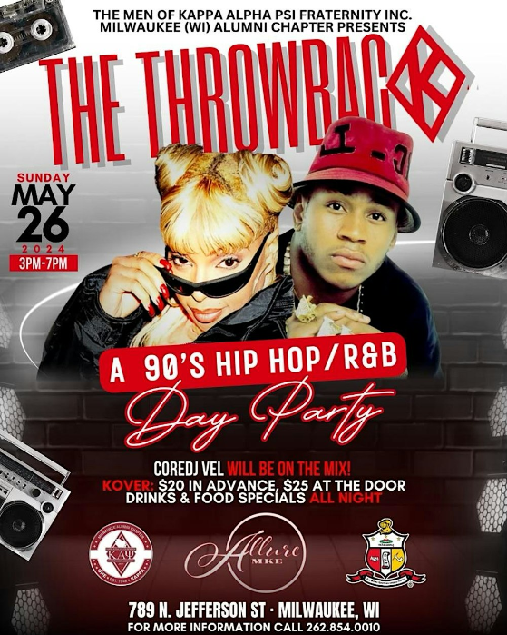 The Throwback 90’s Hip Hop/ R&B Day Party