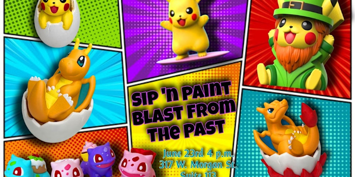 Sip ‘n Paint: Blast From The Past!