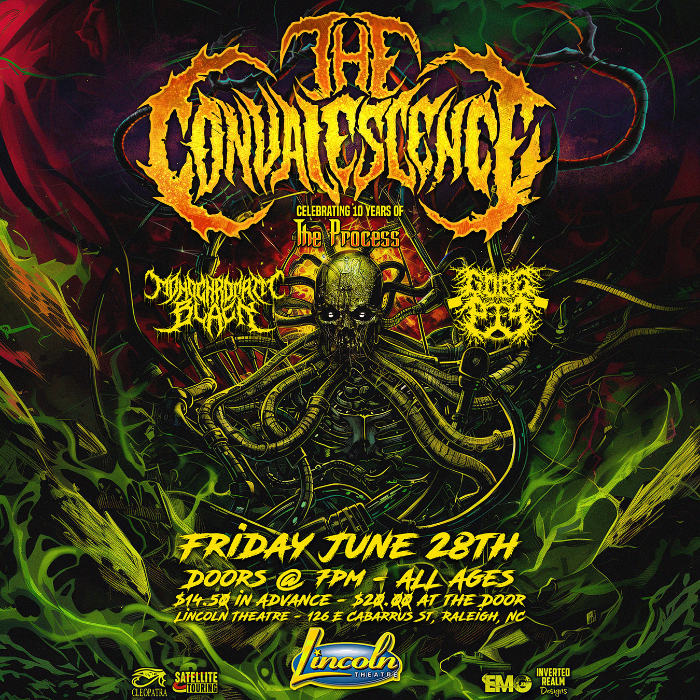 The Convalescence w/ Monochromatic Black/Gorepig/The Coursing/Dreadnight