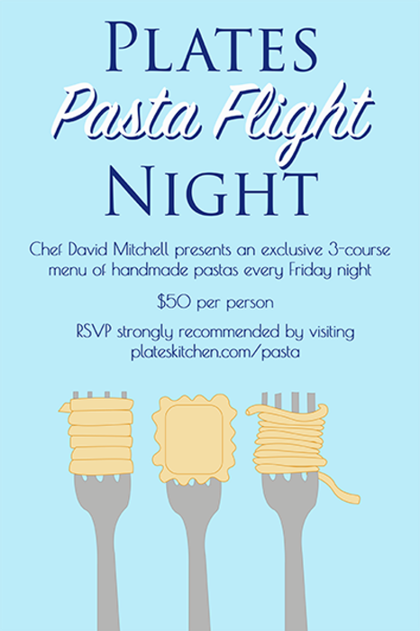 Chef David Mitchell presents: Pasta Flight Night