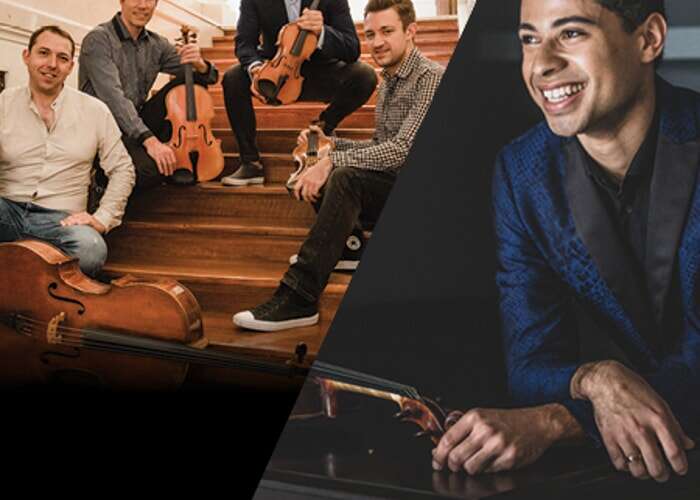 Escher Quartet and Jordan Bak, viola
