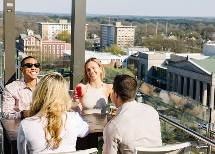 Rooftop Sunday Brunch in Downtown Raleigh