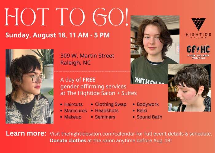 HOT TO GO! at The Hightide Salon + Suites