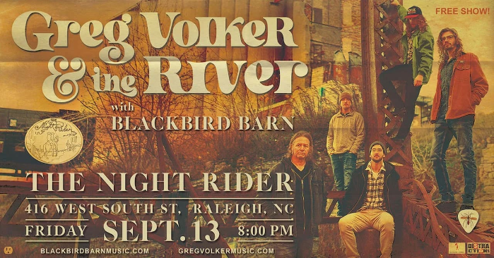 Live Music: Greg Volker and the River / Blackbird Barn