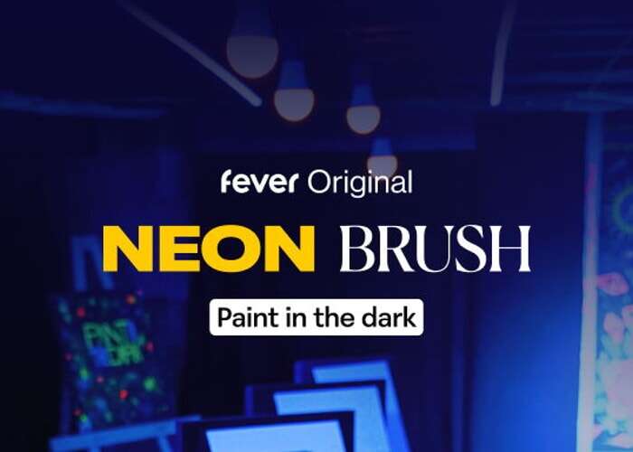 Neon Brush: Sip & Paint Workshop in the Dark