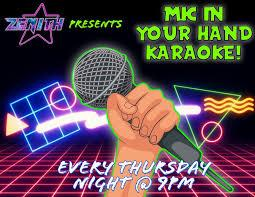 Zenith Presents: Downtown Karaoke Wednesdays