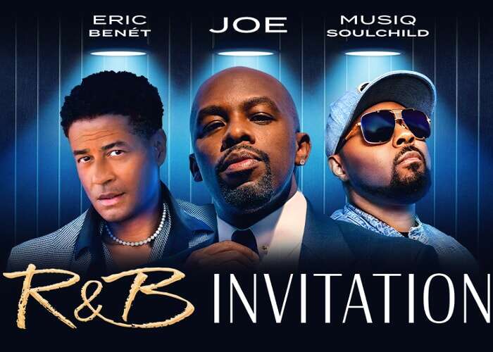 R&B Invitation: Joe, Musiq Soulchild, and Eric Benét