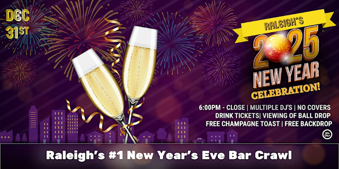 Raleigh NYE Bar Crawl