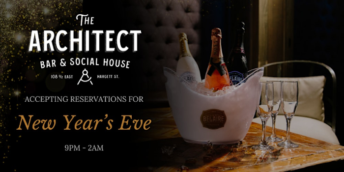 New Year’s Eve 2025 at The Architect!