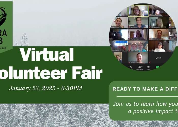 Sierra Club 2025 Virtual Volunteer Fair