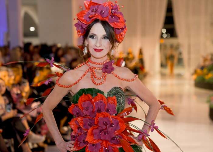 Art in Bloom: Floral Fashion Show