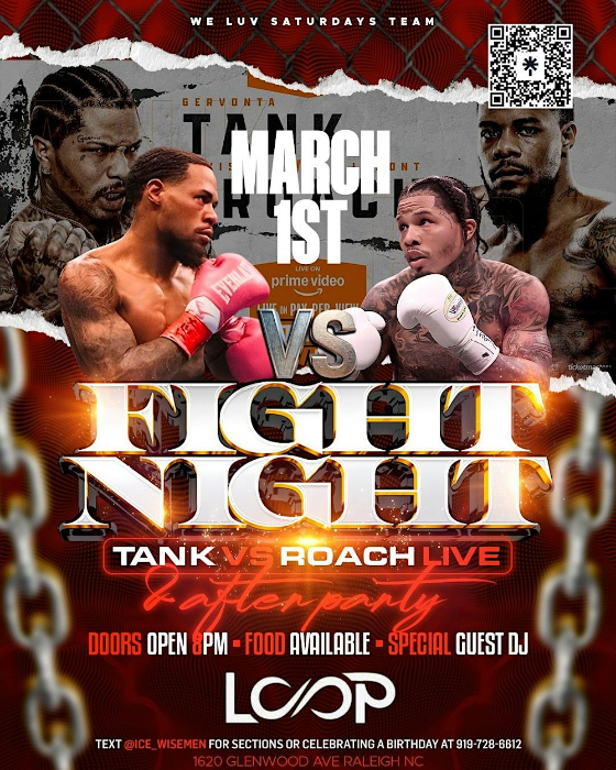 We Luv Saturdays @ Loop Lounge Fight Night