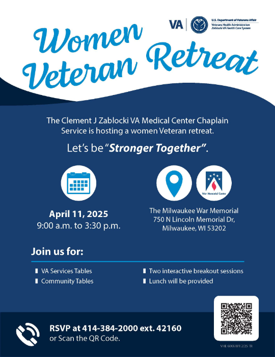 Women Veteran Retreat: “Stronger Together”