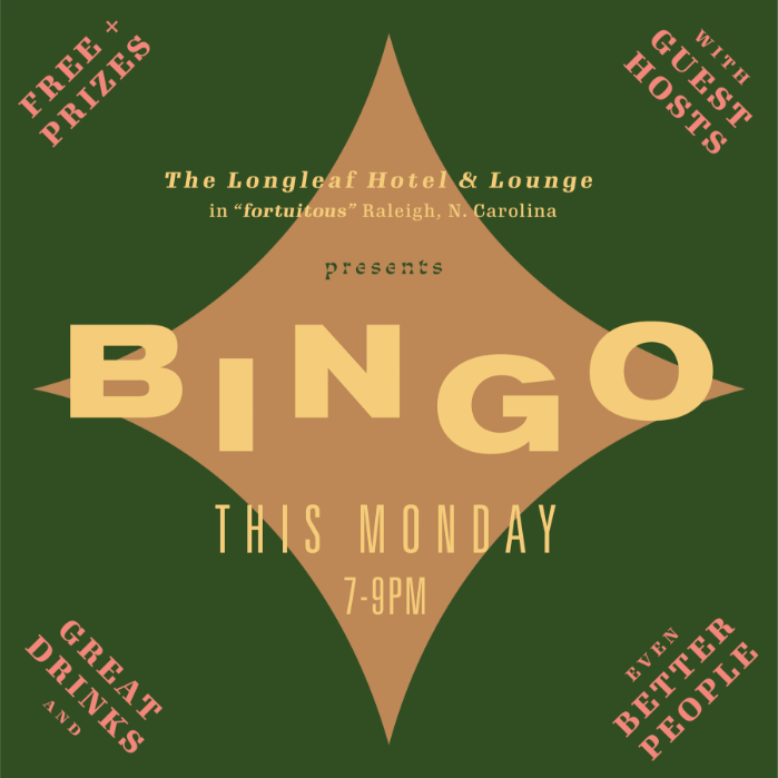 Bingo Night at the Longleaf Hotel & Lounge