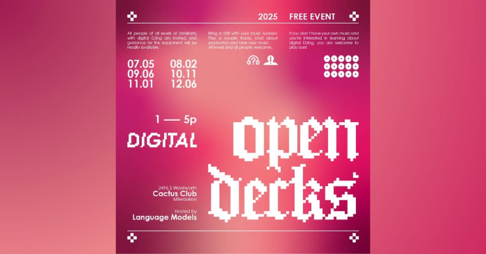 Open Decks Series – Digital Edition