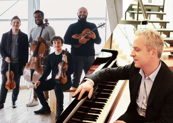 Isidore String Quartet & Jeremy Denk, piano at Shriver Hall Concert Series