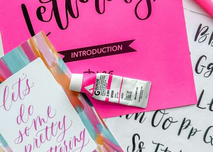 Brush Lettering for Beginners at Wye Hill