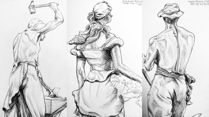 Sketching in the Galleries