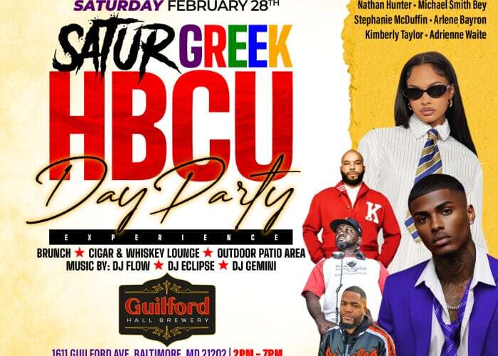 The Satur-Greek HBCU Day Party Experience