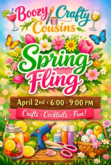 Boozie Crafty Cousins Spring Fling
