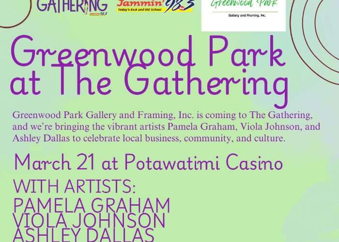 Greenwood Park Gallery and Framing at Jammin’ 98.3’s The Gathering