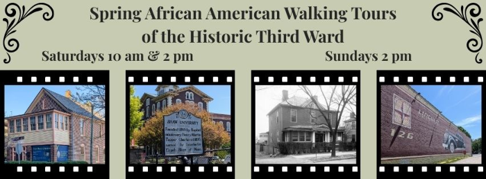 Spring African American Walking Tours of the Third Ward