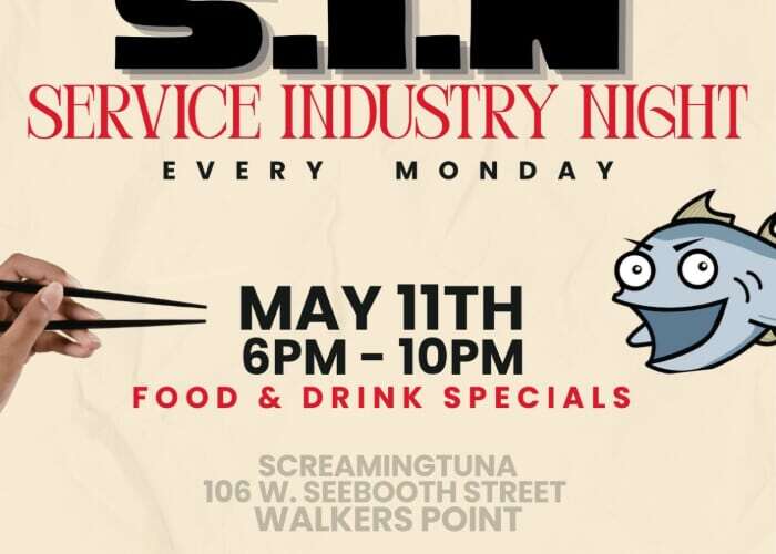 ‘S.I.N’ Night at Screaming Tuna