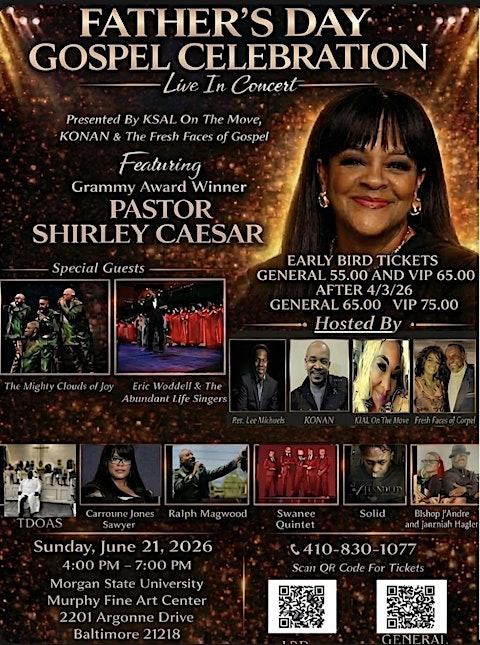 Father’s Day Pastor Shirley Caesar