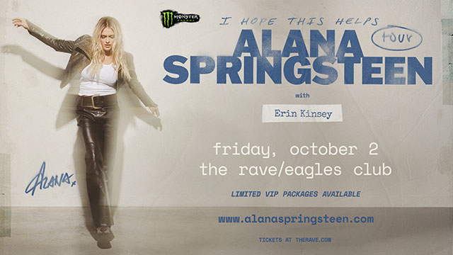 Alana Springsteen: I HOPE THIS HELPS TOUR