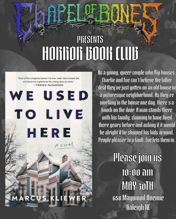 Horror Book Club: We Used to Live Here