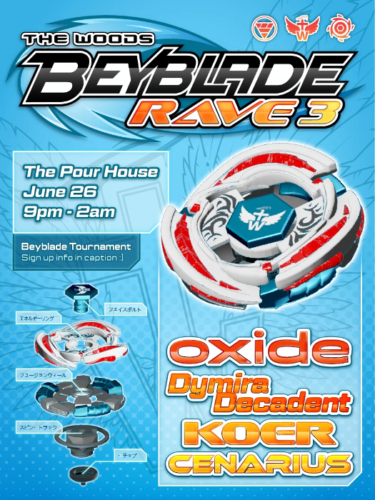 Beyblade Rave THREE