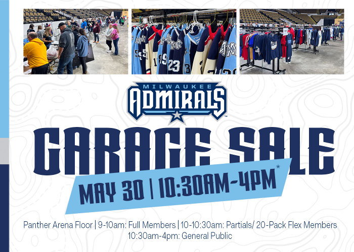 Admirals Garage Sale