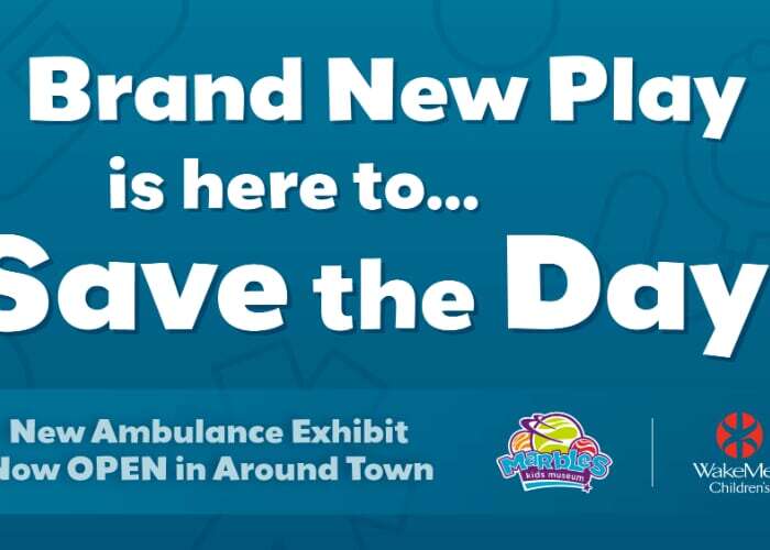 Ambulance Exhibit Grand Reopening at Marbles Kids Museum