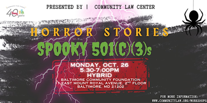 Horror Stories: Spooky 501c3s and How NOT to Be One