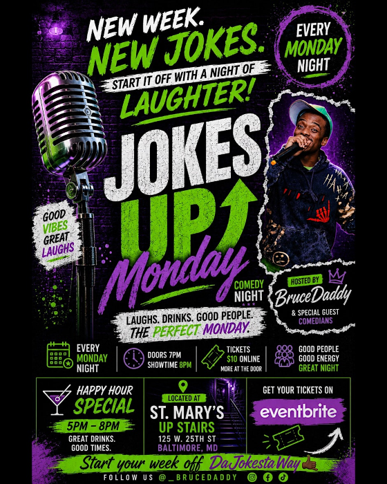 Jokes Up Comedy Monday