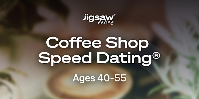 Raleigh Singles Event: Speed Dating (Ages 40-55) at Coffee Shop