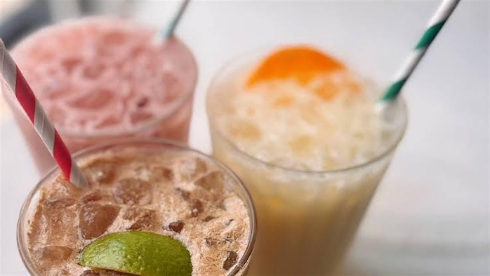 Dirty soda bar: unlimited drinks sip,mix,meet workshop