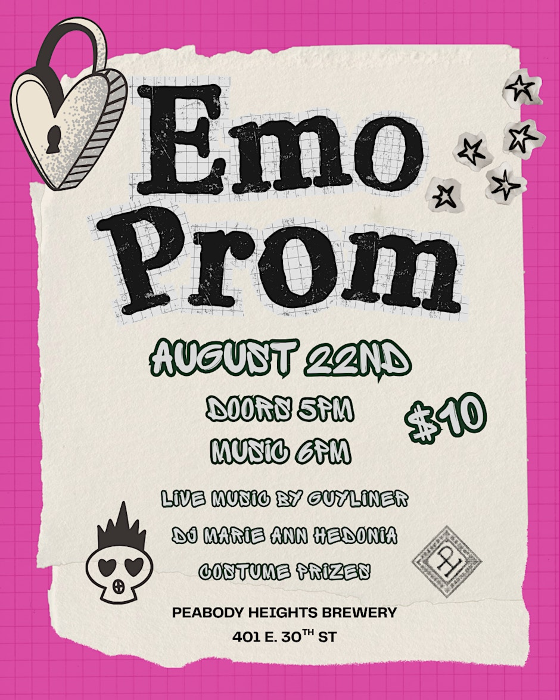Emo Prom at Peabody Heights Brewery