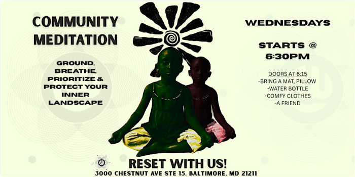 Wednesday Community Meditations