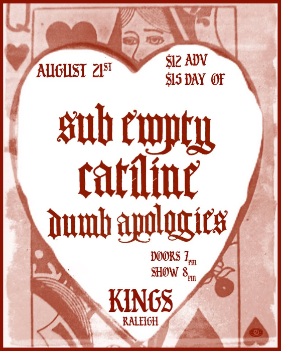 Sub Empty / Catiline / Dumb Apologies