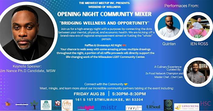 Opening Night Community Mixer “Bridging Health & Opportunity”