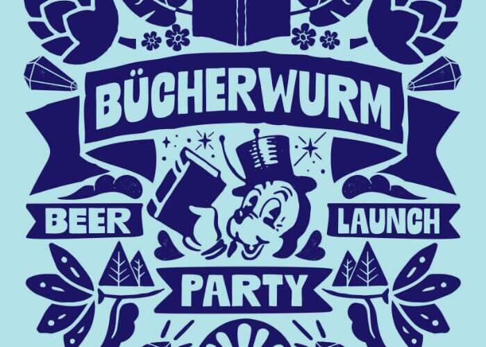 Bücherwurm Beer Launch Party