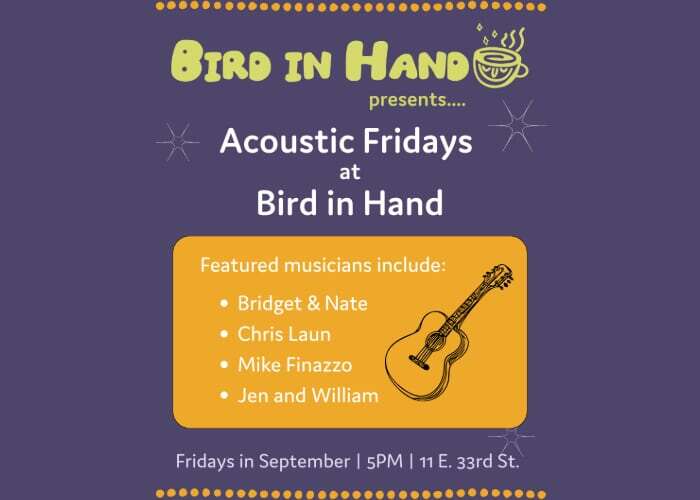 Acoustic Fridays at Bird in Hand