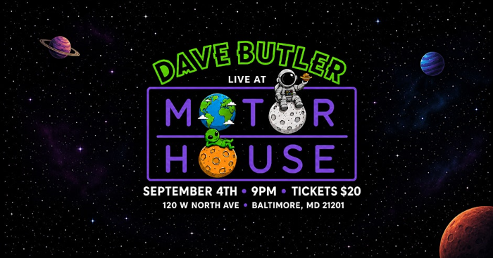 Dave Butler “Live At MotorHouse”