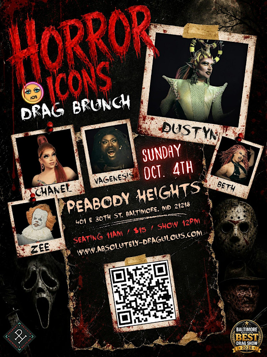 Horror Icons Drag Brunch