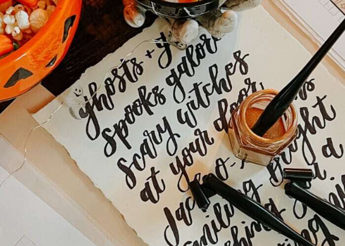 Modern Calligraphy for Beginners at Wye Hill